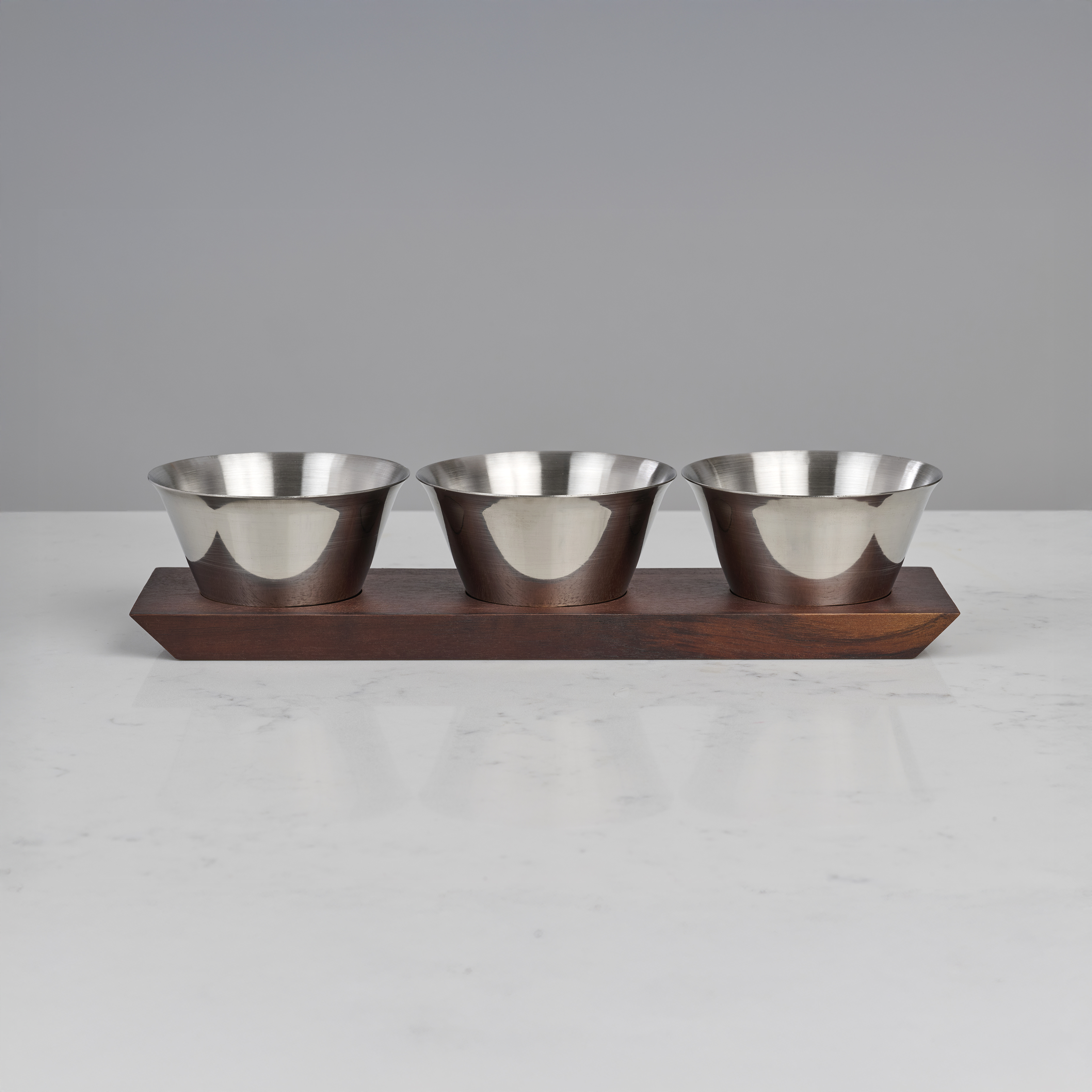 Serv Acacia Espresso Condiment Server